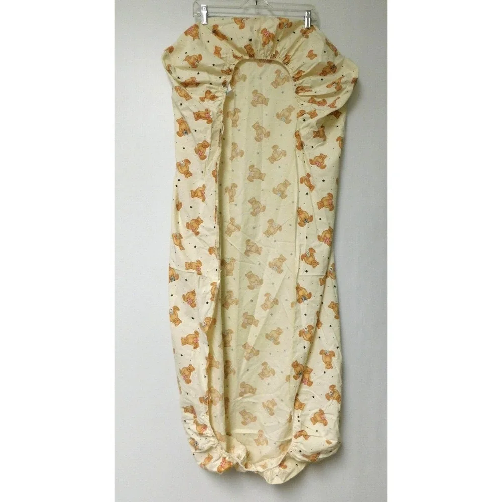 Vintage Dundee ABC‎ Teddy Bears Unisex Fitted Crib Toddler Sheet fabric crafts